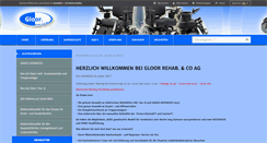 Desktop Screenshot of gloorrehab.ch